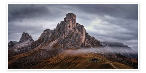 Plakat Moody Giau-Mount, Apls