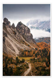 Kunstwerk Moody Dolomites - Martin Podt