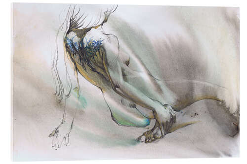 Tableau en verre acrylique Body as Art