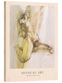 Tableau en bois Sensual Art - Charm In The Lines - Samira Yanushkova