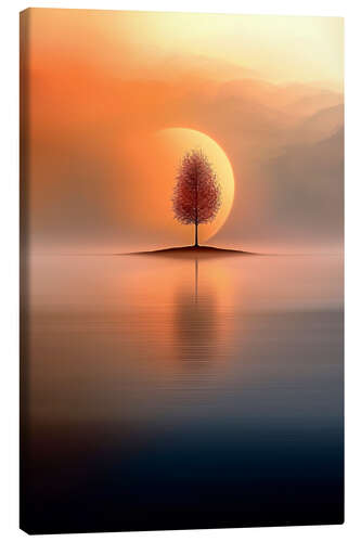 Canvas print Tree in the Sun