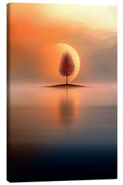 Canvas print Tree in the Sun