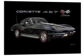 Stampa su alluminio 1967 Corvette 427 Stingray - Michael Fishel