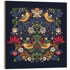 Tableau en bois The Strawberry Thief