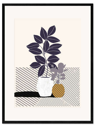 Inramat konsttryck Echoes of Still Life I