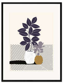 Inramat konsttryck Echoes of Still Life I