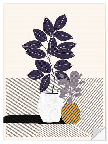 Självhäftande poster Echoes of Still Life I