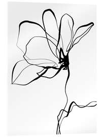 Akrylglastavla Delicate Unfolding I