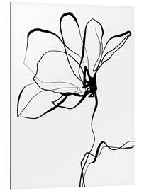 Alumiinitaulu Delicate Unfolding I