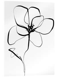 Obraz na szkle akrylowym Delicate Unfolding II