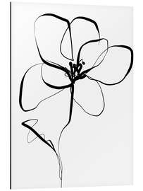 Alumiinitaulu Delicate Unfolding II