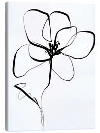 Lienzo Delicate Unfolding II - CatsAndDotz