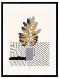 Inramat konsttryck Echoes of Still Life II