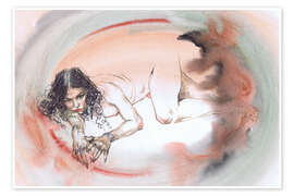 Wall print Lightness of Touch - Samira Yanushkova