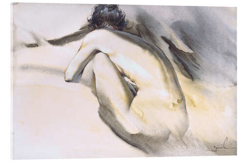 Tableau en verre acrylique Allure of the Body