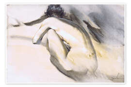 Wall print Allure of the Body - Samira Yanushkova