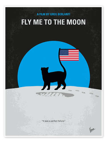 Poster Fly me to the moon