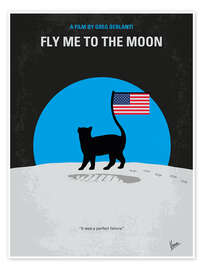 Wall print Fly me to the moon - Chungkong