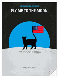 Sticker mural Fly me to the moon