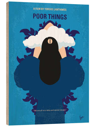 Cuadro de madera Poor Things