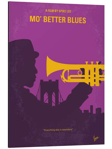 Print på aluminium Mo' Better Blues