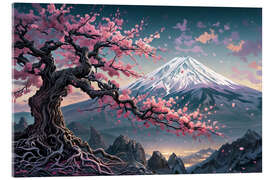Akrylglastavla Spring in Japan