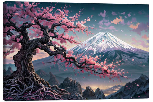 Canvas print Spring in Japan