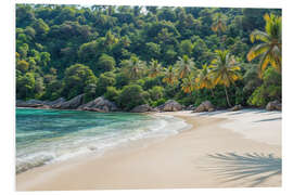 Hartschaumbild Insellandschaft