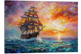 Gallery print Caribbean Sunset