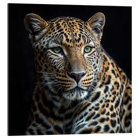 Acrylglasbild Panther-Portrait - Mango Art