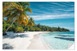 Wall sticker Pristine Tropical Beach
