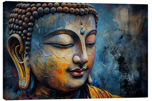Lienzo Blue Buddha