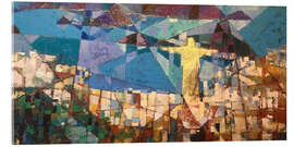 Tableau en verre acrylique Abstract Art Rio de Janeiro - Iuliia Kotenko