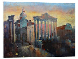 Tableau en PVC Abstract Roman Landscape