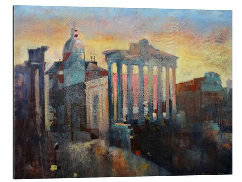 Tableau en plexi-alu Abstract Roman Landscape