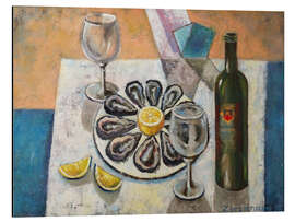 Magnettafel Stillleben mit Austern