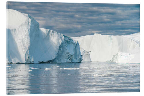 Obraz na szkle akrylowym Ilulissat Icefjord in Greenland