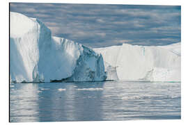 Aluminium print Ilulissat Icefjord in Greenland - Chiara Salvadori