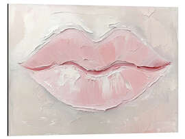 Tableau en aluminium Soft Kiss - TAlex