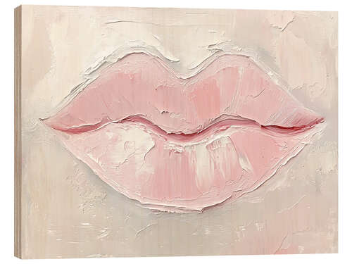 Tableau en bois Soft Kiss