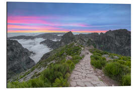 Alubild Abende auf dem Pico do Arieiro auf Madeira