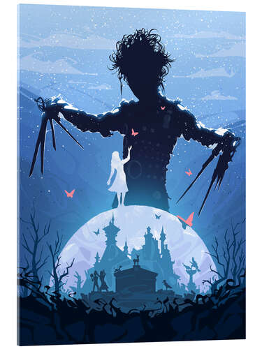 Acrylglasbild Edward Scissorhands