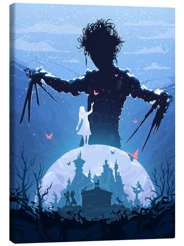 Leinwandbild Edward Scissorhands