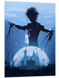 Hartschaumbild Edward Scissorhands