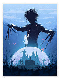 Poster Edward Scissorhands - Nikita Abakumov