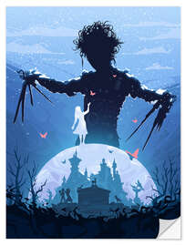 Wandsticker Edward Scissorhands