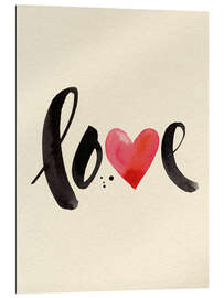 Stampa su plexi-alluminio LOVE