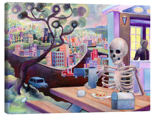 Canvas print Lunch Break