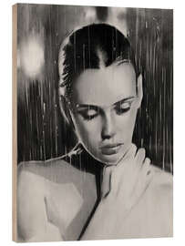 Holzbild Shrouded Serenity