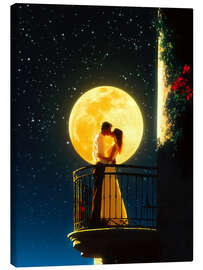 Lienzo Love Under The Moon - Taudalpoi
